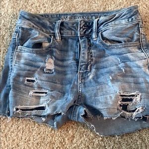 Acid wash American Eagle jeans